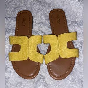 Sonoma Yellow Sandals
